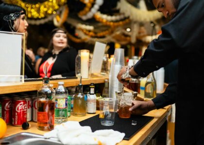 Great Gatsby Holiday Party | Austin | Crave Catering