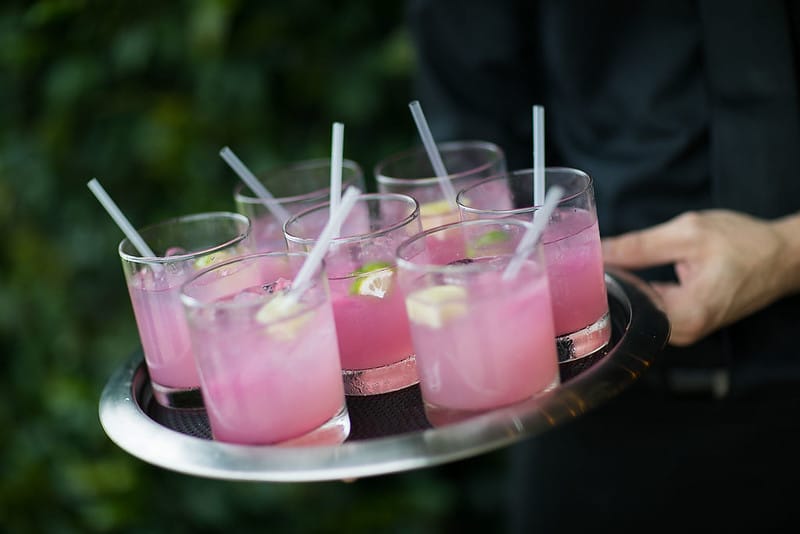 mocktails during cocktail hour