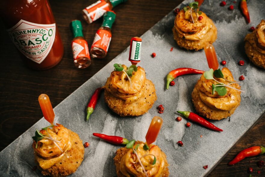 Creative Tabasco Appetizers