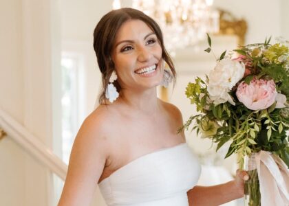 Bride at The Woodbine Mansion