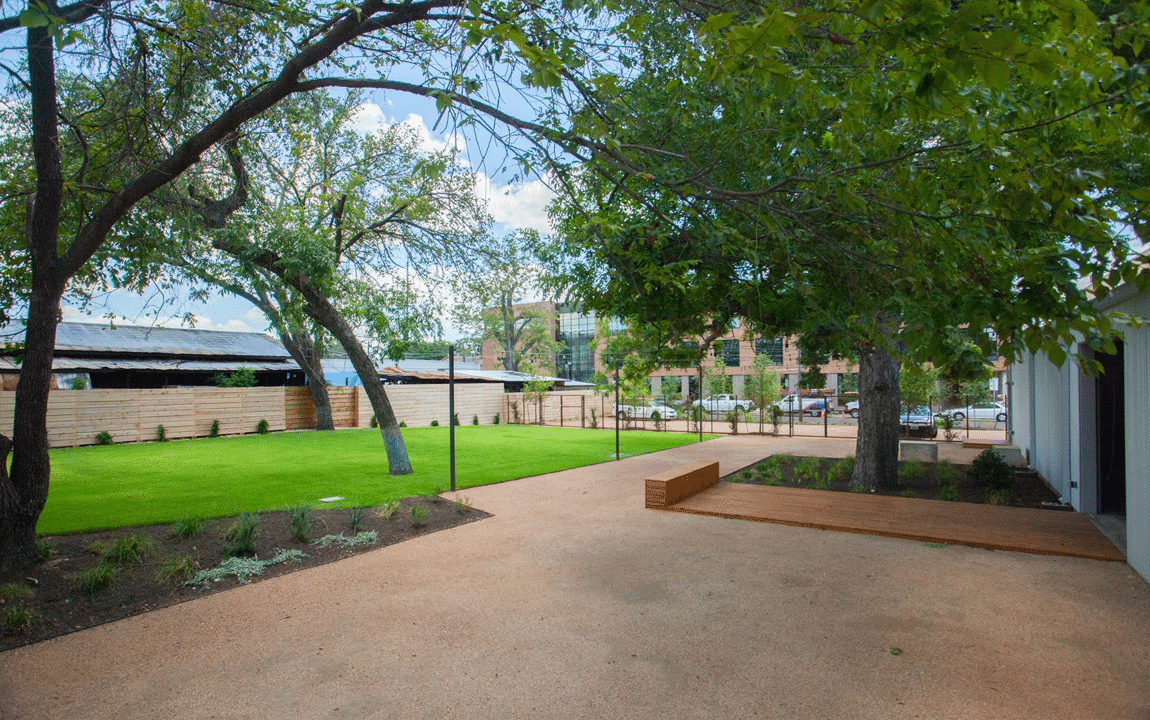 Courtyard at Distribution Hall