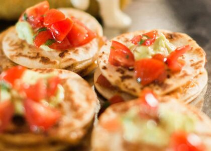 Mini Quesadillas by Crave Catering