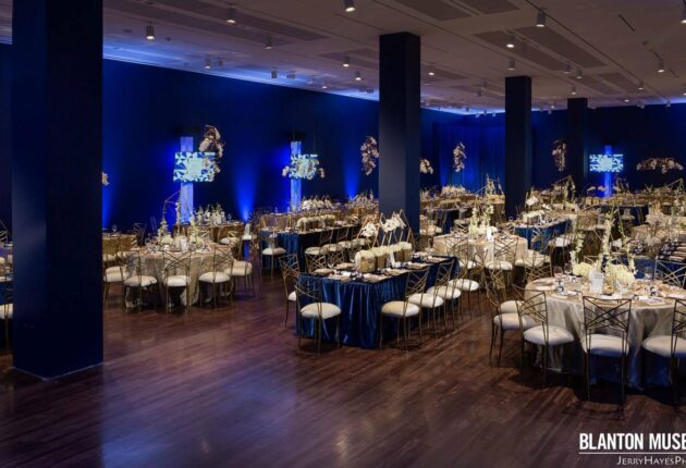 Gala room setup by Crave Catering