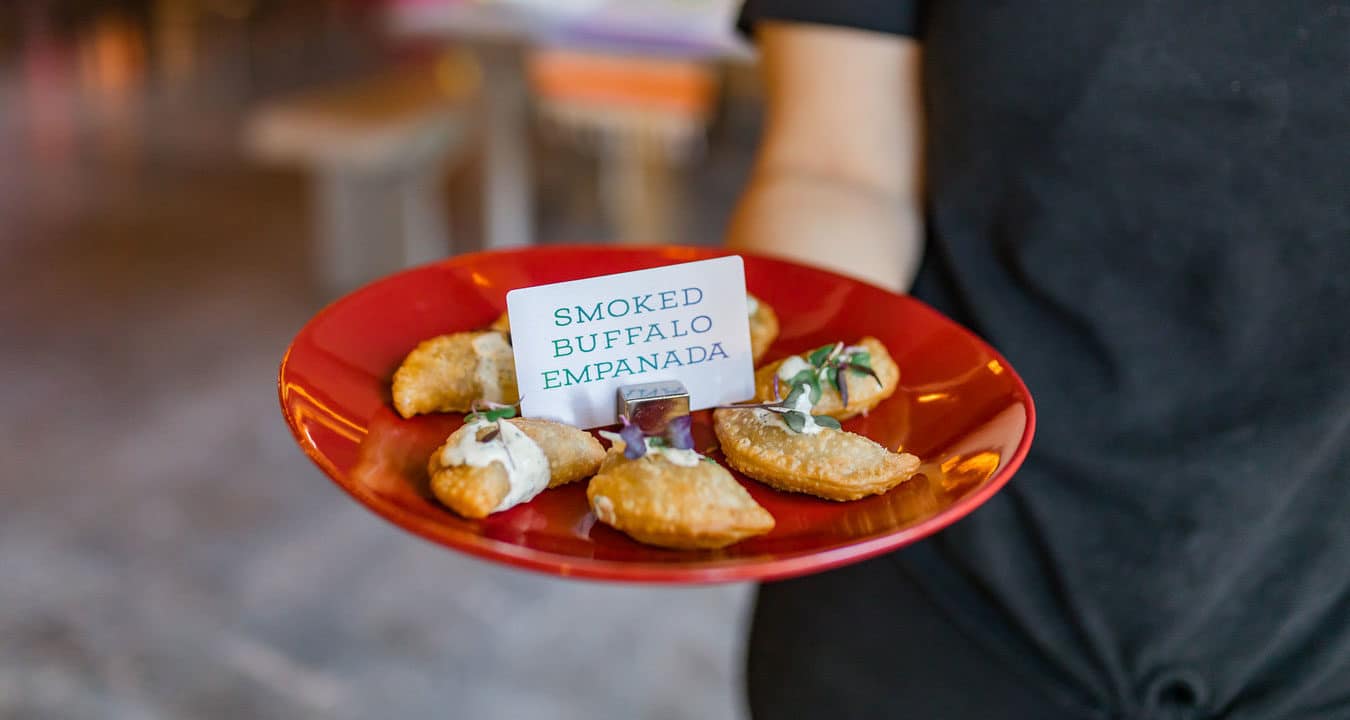 Smoked Buffalo Empanada by Crave Catering