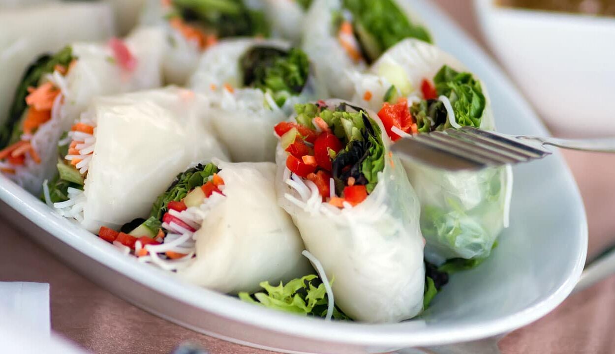 spring rolls by crave catering