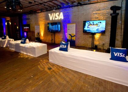 Visa event by Crave Catering